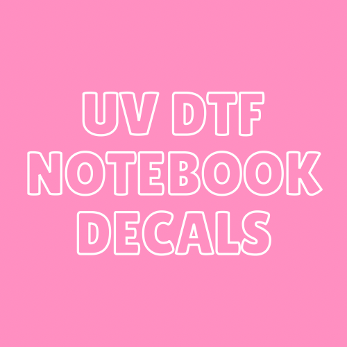 UVDTF NOTEBOOK DECALS