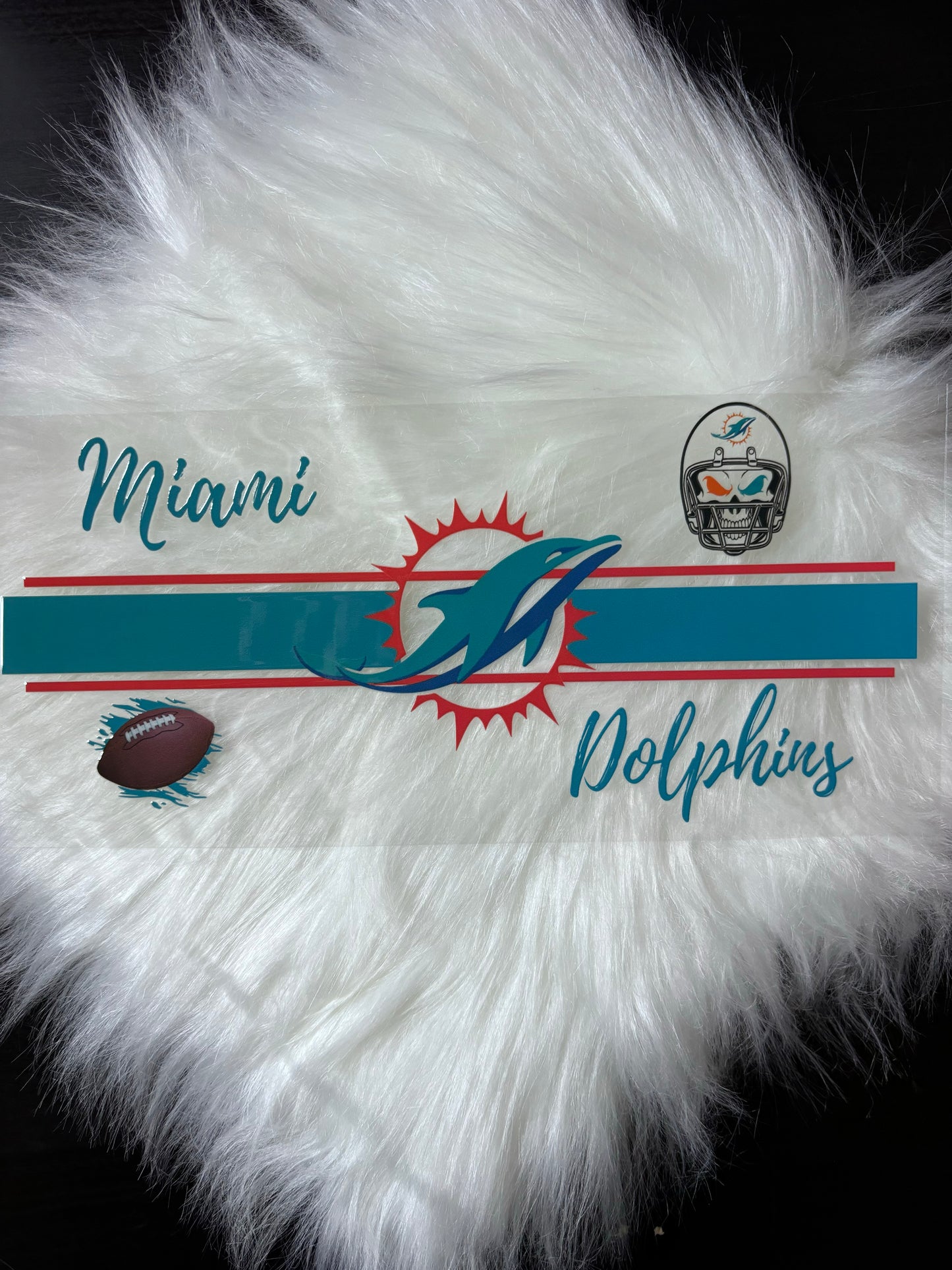 UV DTF Wrap- Miami Dolphins #2