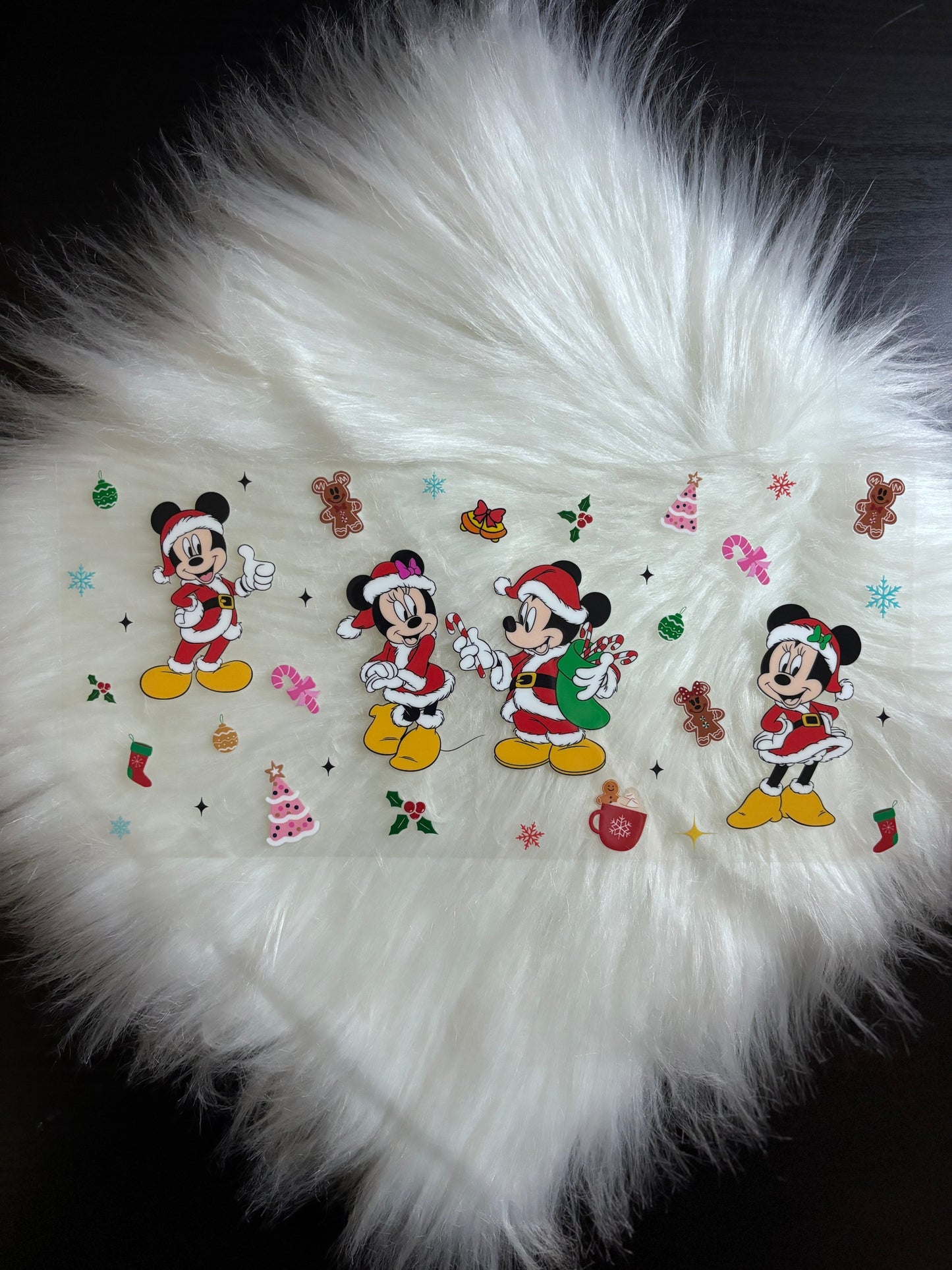 UV DTF Wrap- Christmas Mouse