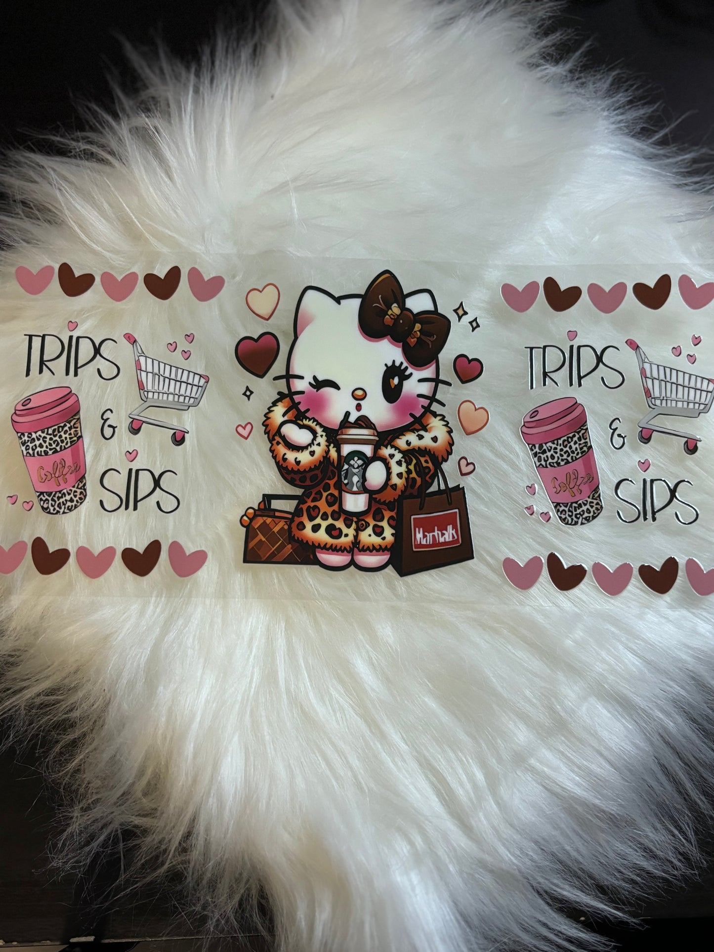 UV DTF Wrap- Trips & Sips
