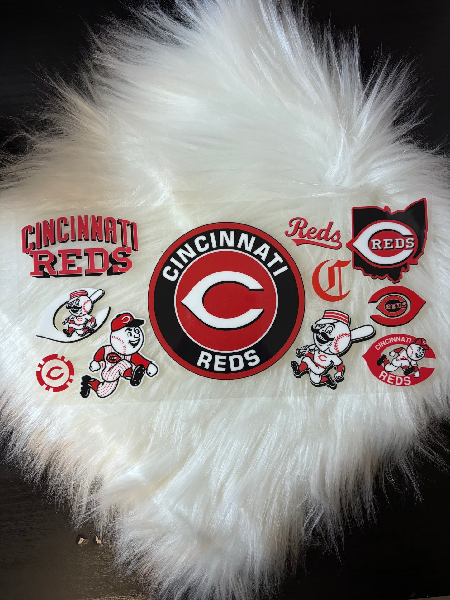 UV DTF Wrap- Cincinnati Reds