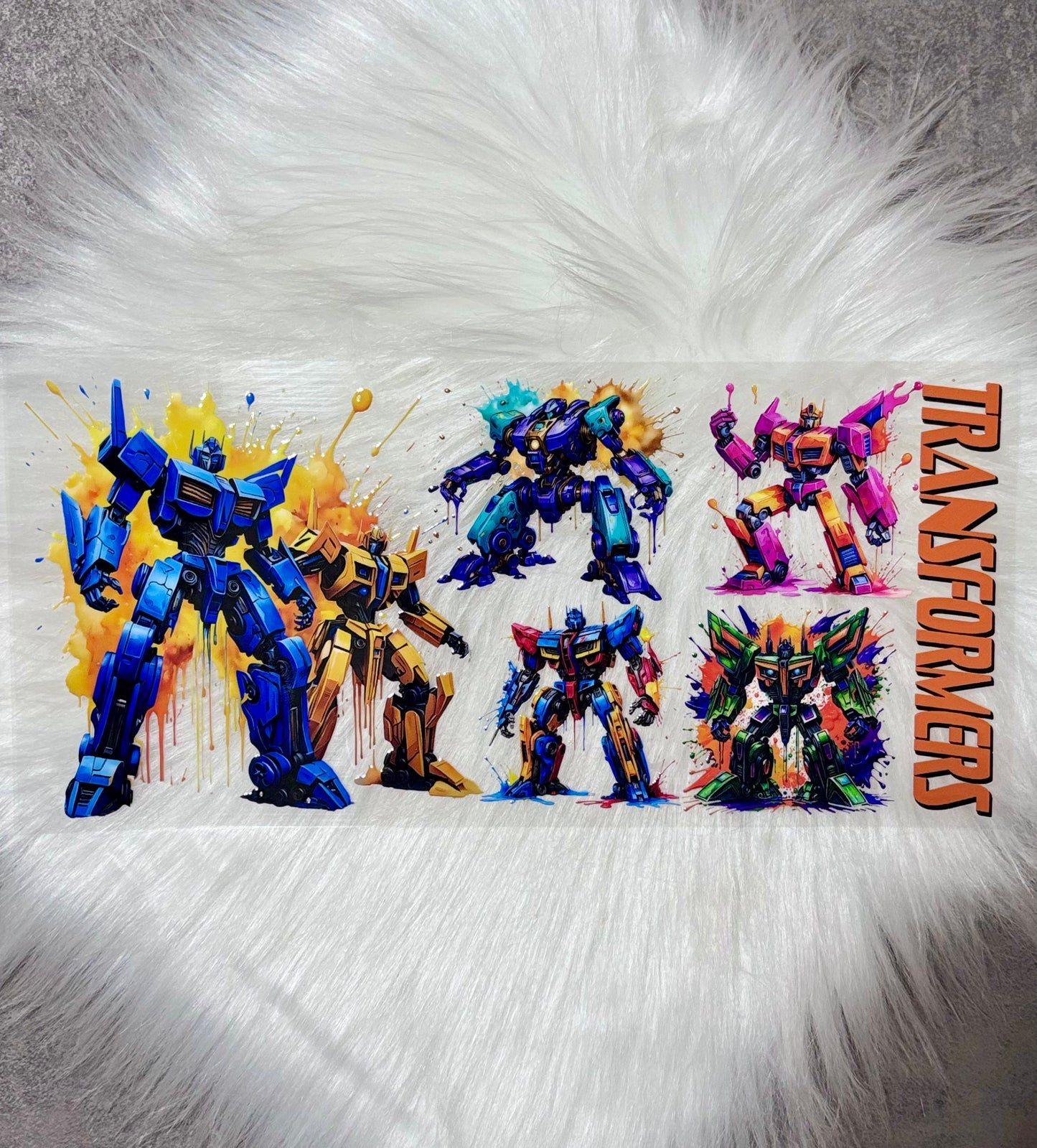 UV DTF Wrap- Transformers