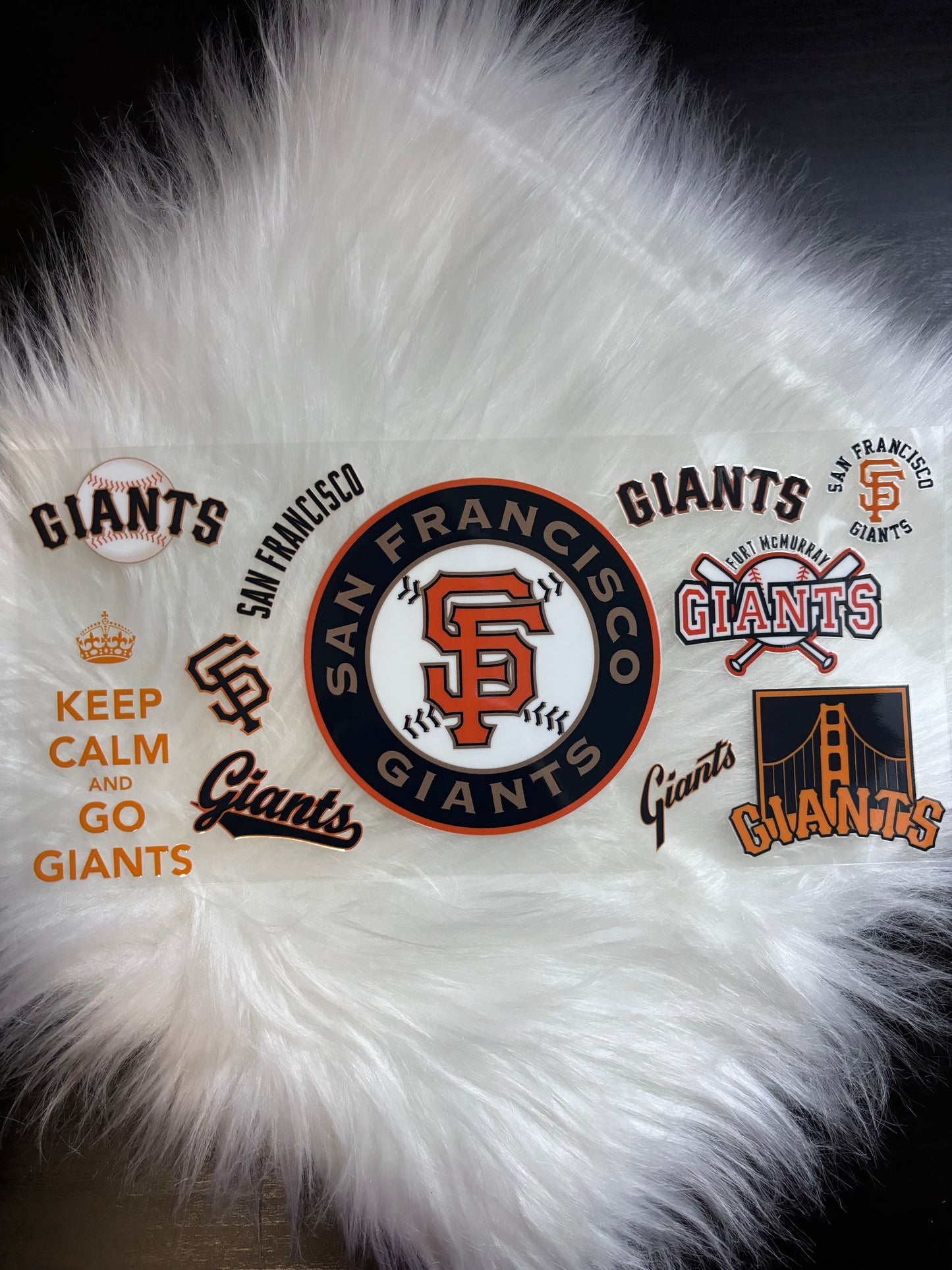 UV DTF Wrap- San Francisco Giants