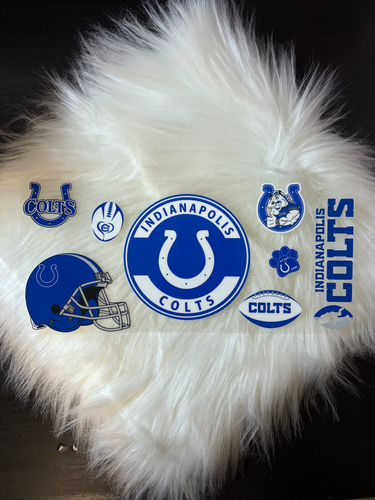 UV DTF Wrap- Indianapolis Colts