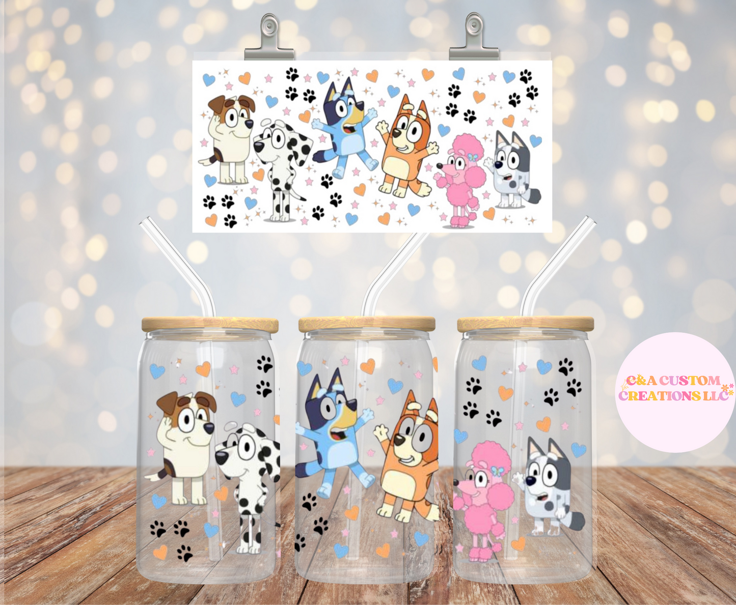 UV DTF Wrap- Blue New