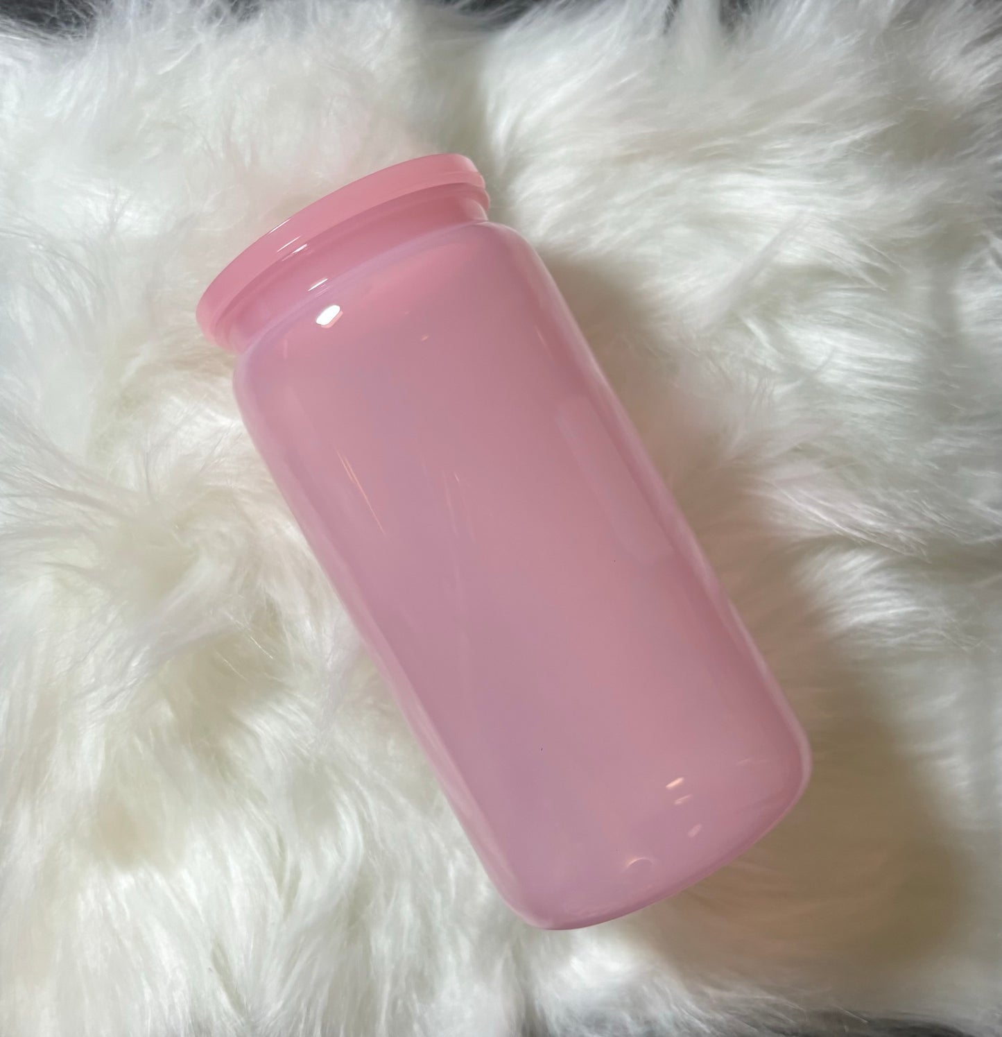 Discounted 16oz Macaron Plastic Can Cups with Plastic Lid and Plastic Straw**PLEASE READ DESCRIPTION***
