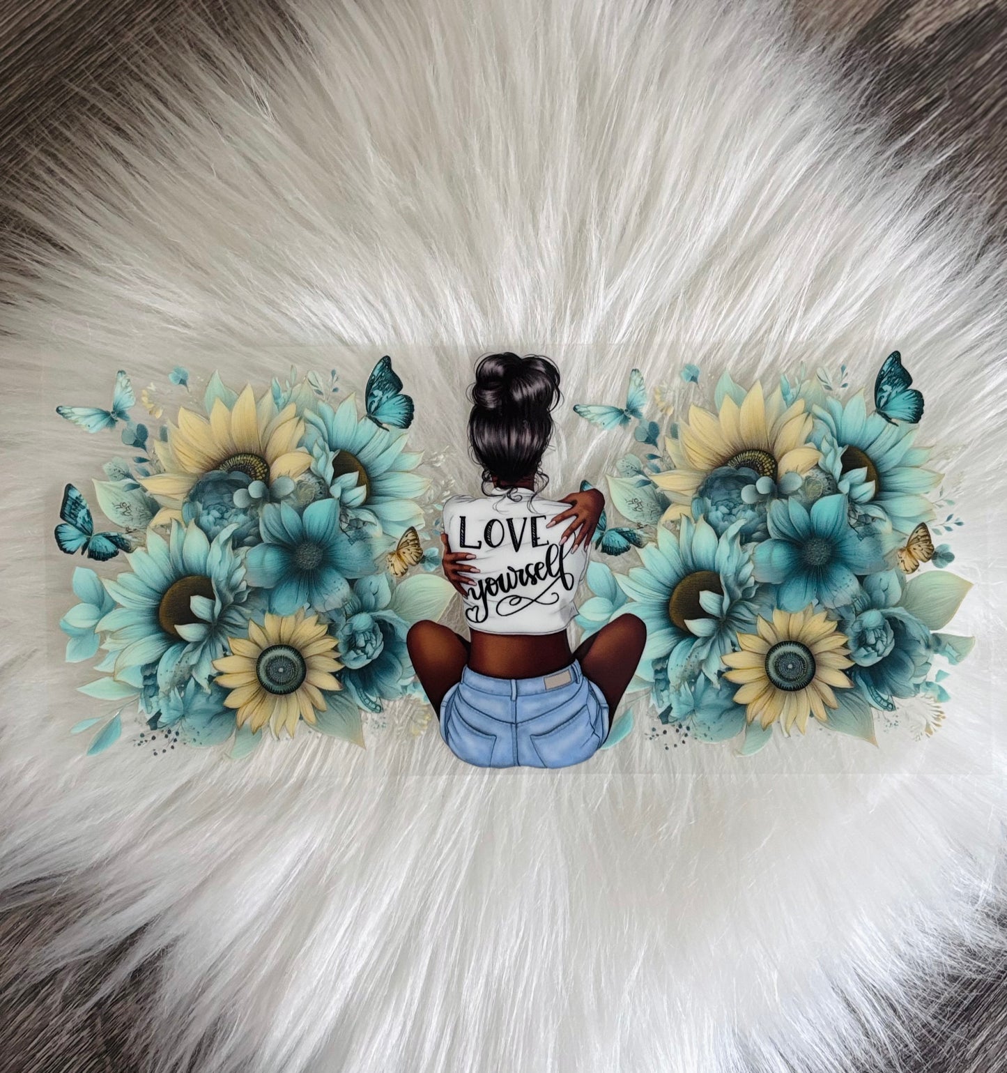 16OZ UV DTF Wrap- Love Yourself