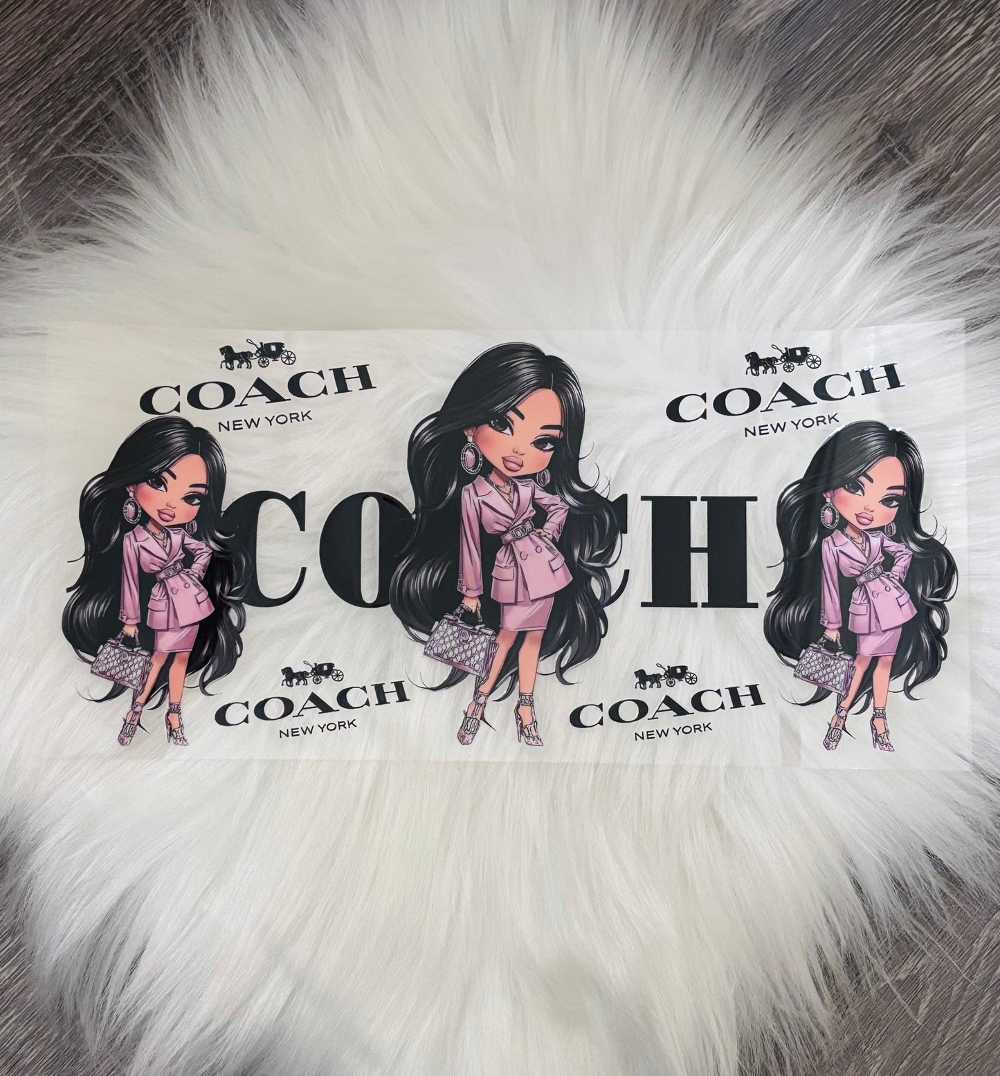 16oz UV DTF Wrap- Corporate Girl