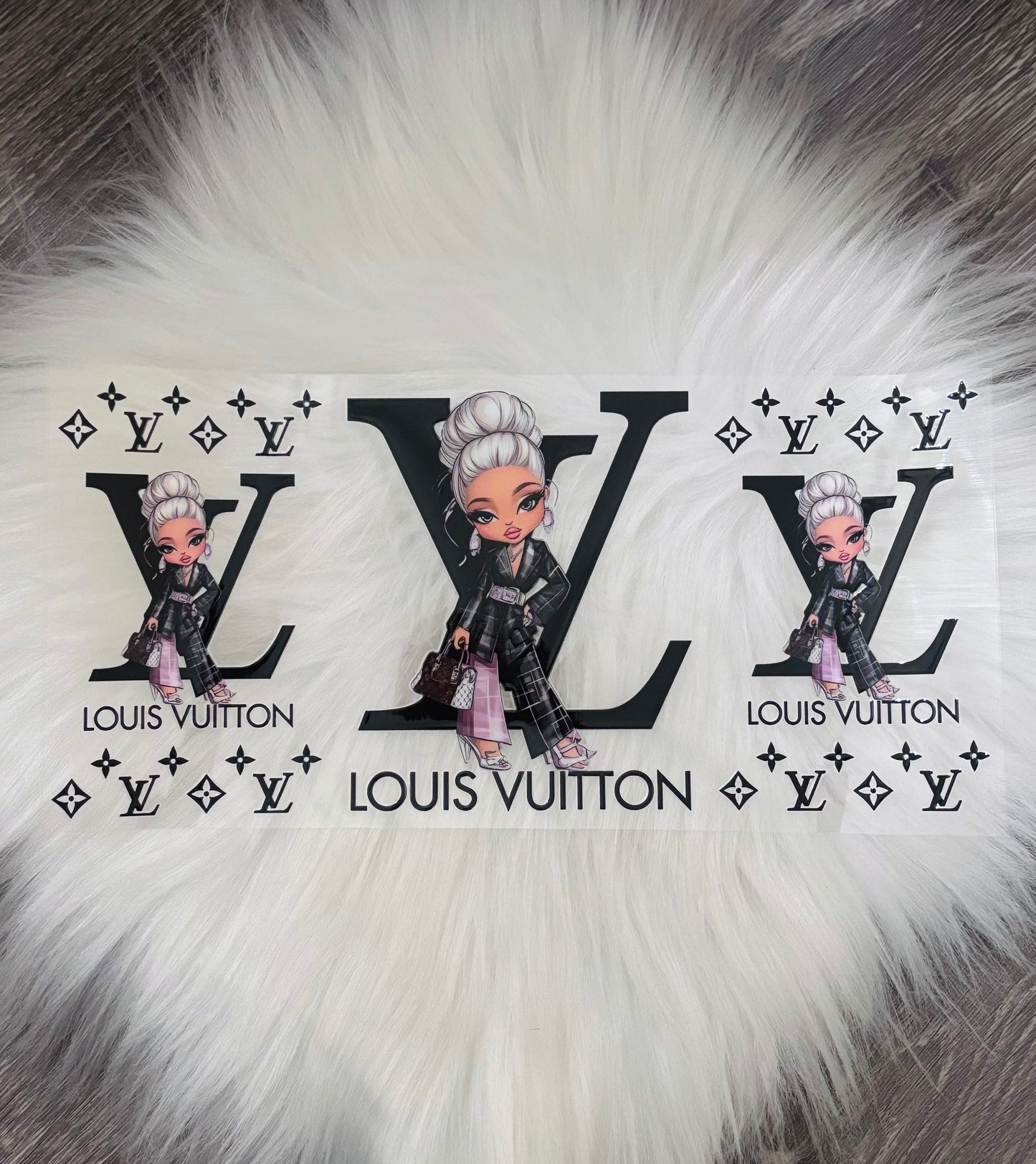 16oz UV DTF Wrap- Corporate Girl #2