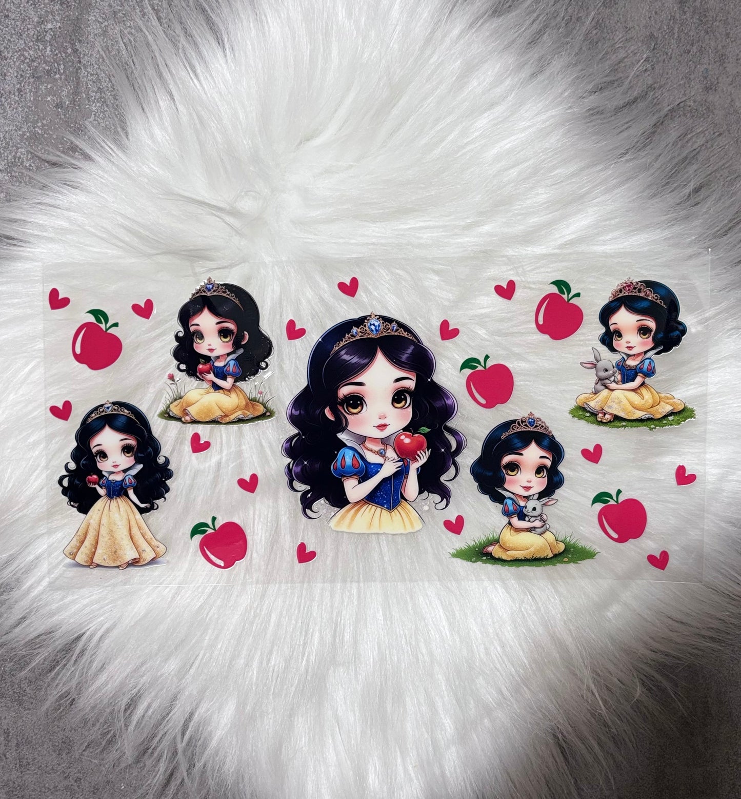 UV DTF Wrap- Apple Girl