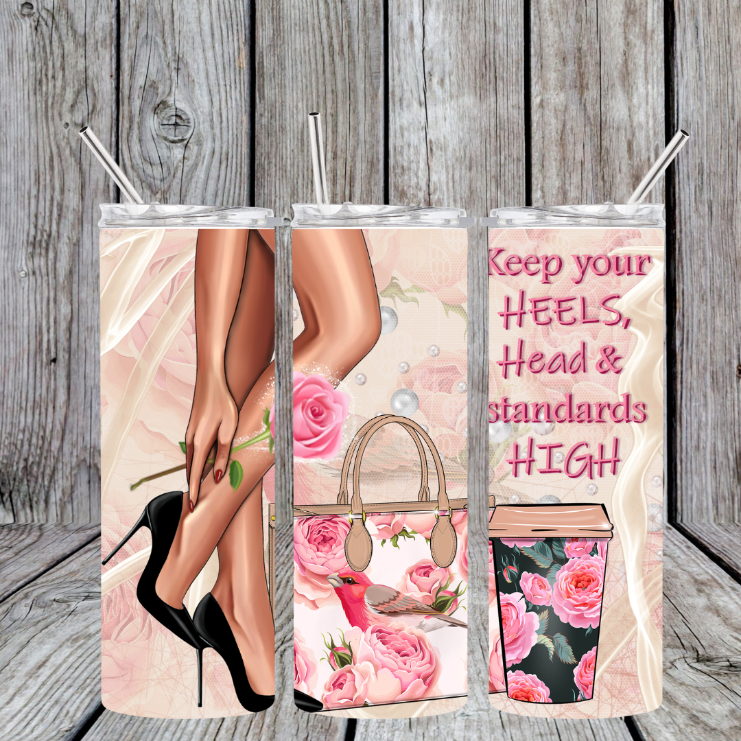 Sublimation Transfer For 20oz Tumbler- Keep Your Standards High