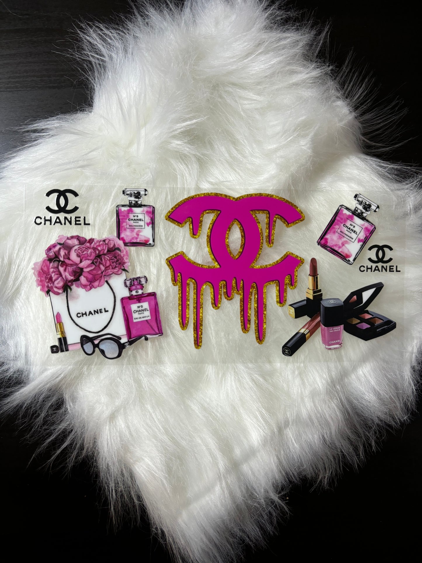 UV DTF Wrap- Pink CC