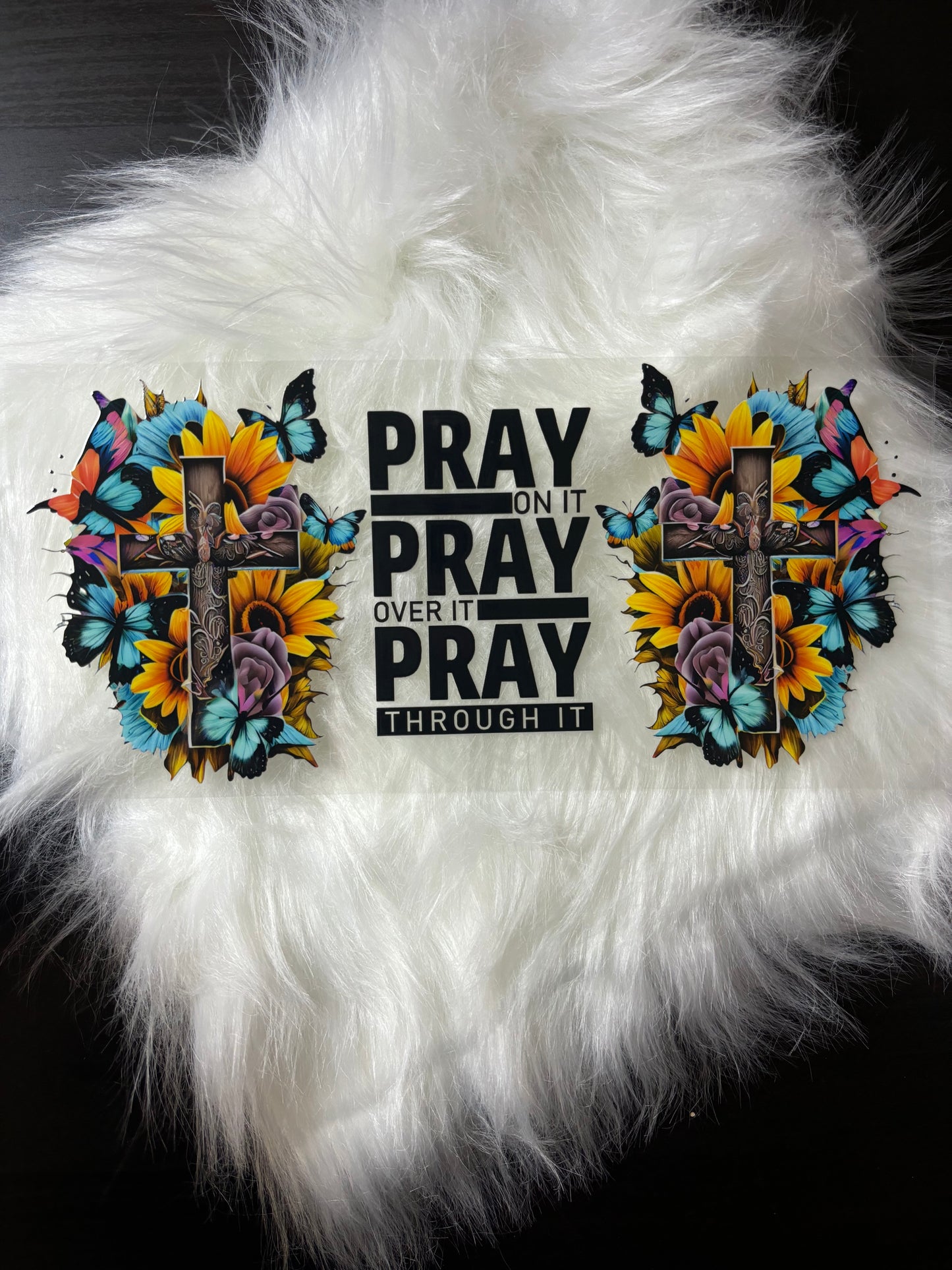 16oz UV DTF Wrap- Pray On It
