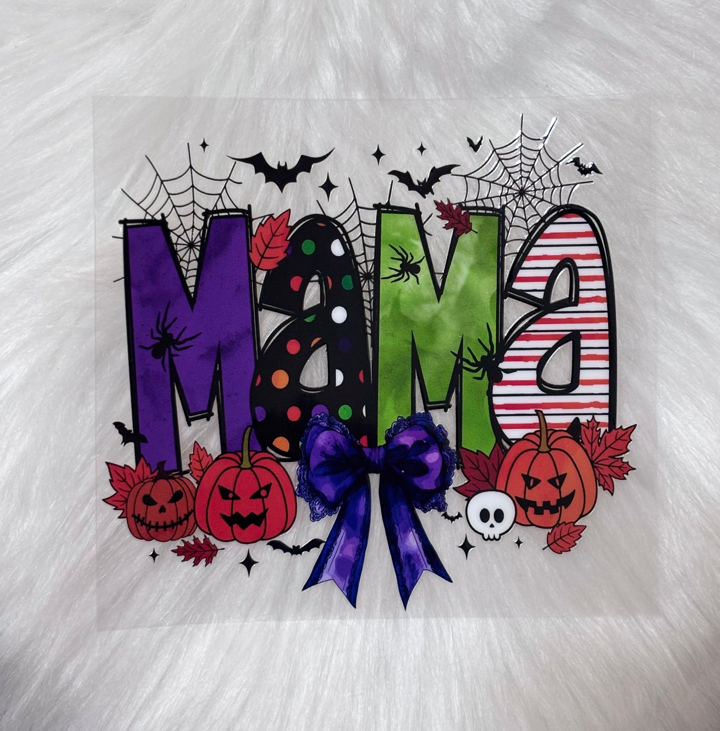 UV DTF Decal- MaMa Halloween