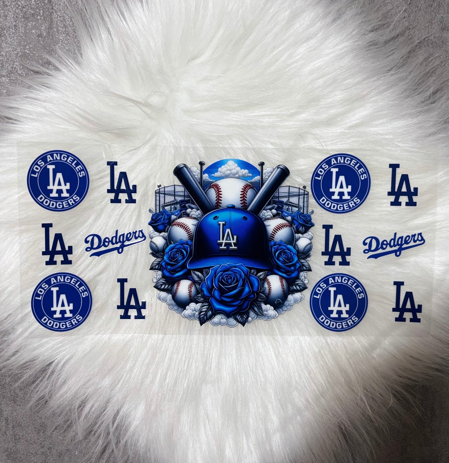 UV DTF Wrap- LA Baseball