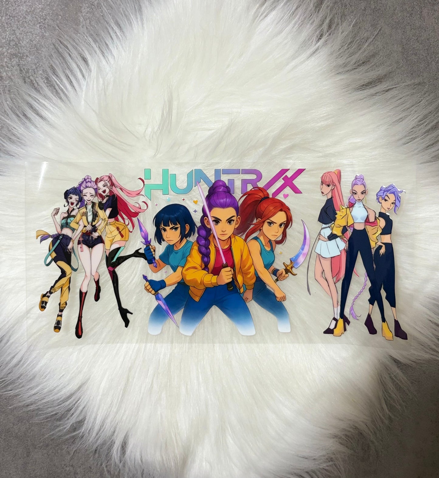 16oz UV DTF Wrap- Huntrix