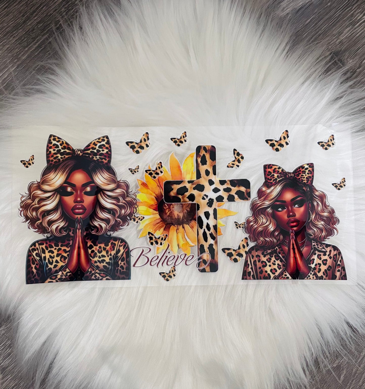 16oz UV DTF Wrap- Believe