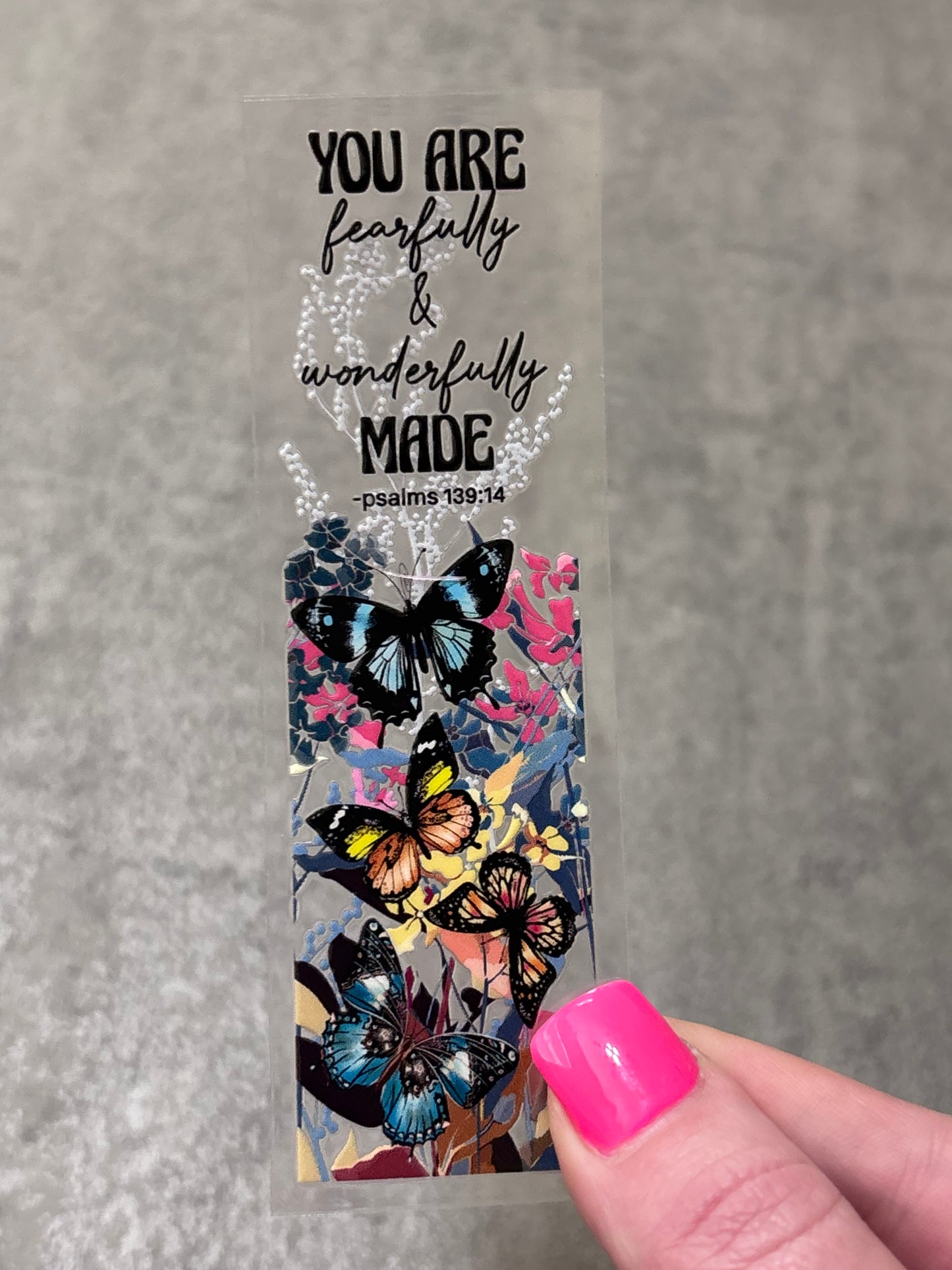 UVDTF Pen Wrap- Fearfully & Wonderfully Made