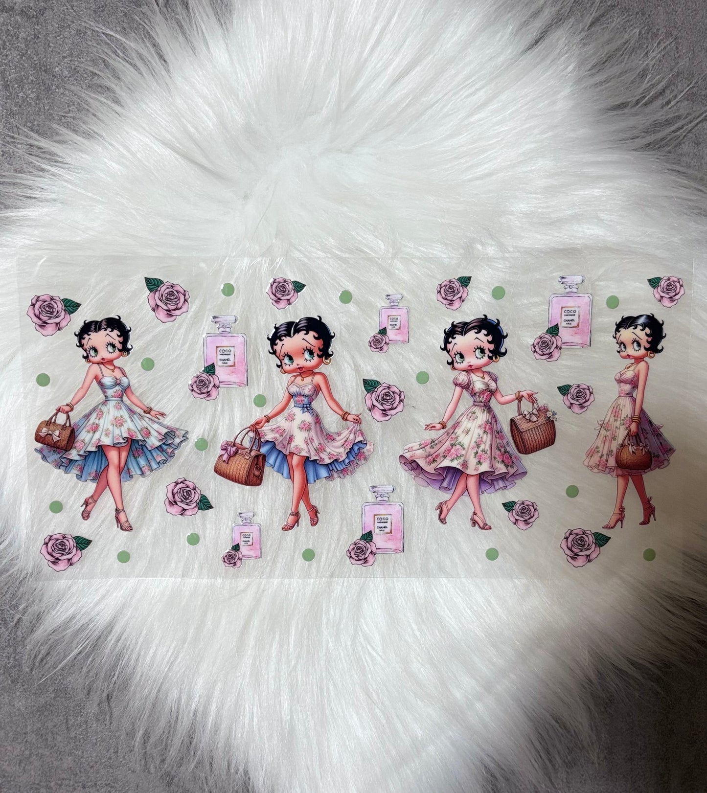 UV DTF Wrap- Girl W/ Perfume
