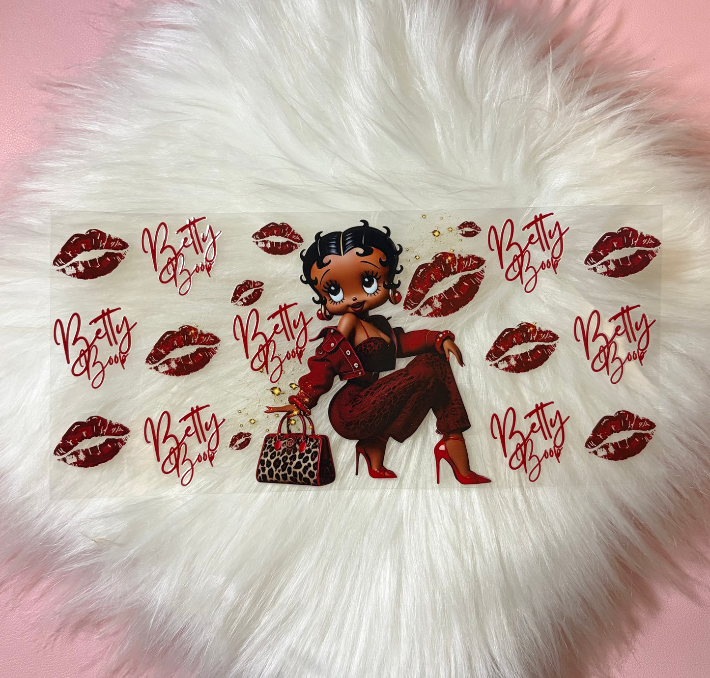 16oz UV DTF Wrap- BB Red