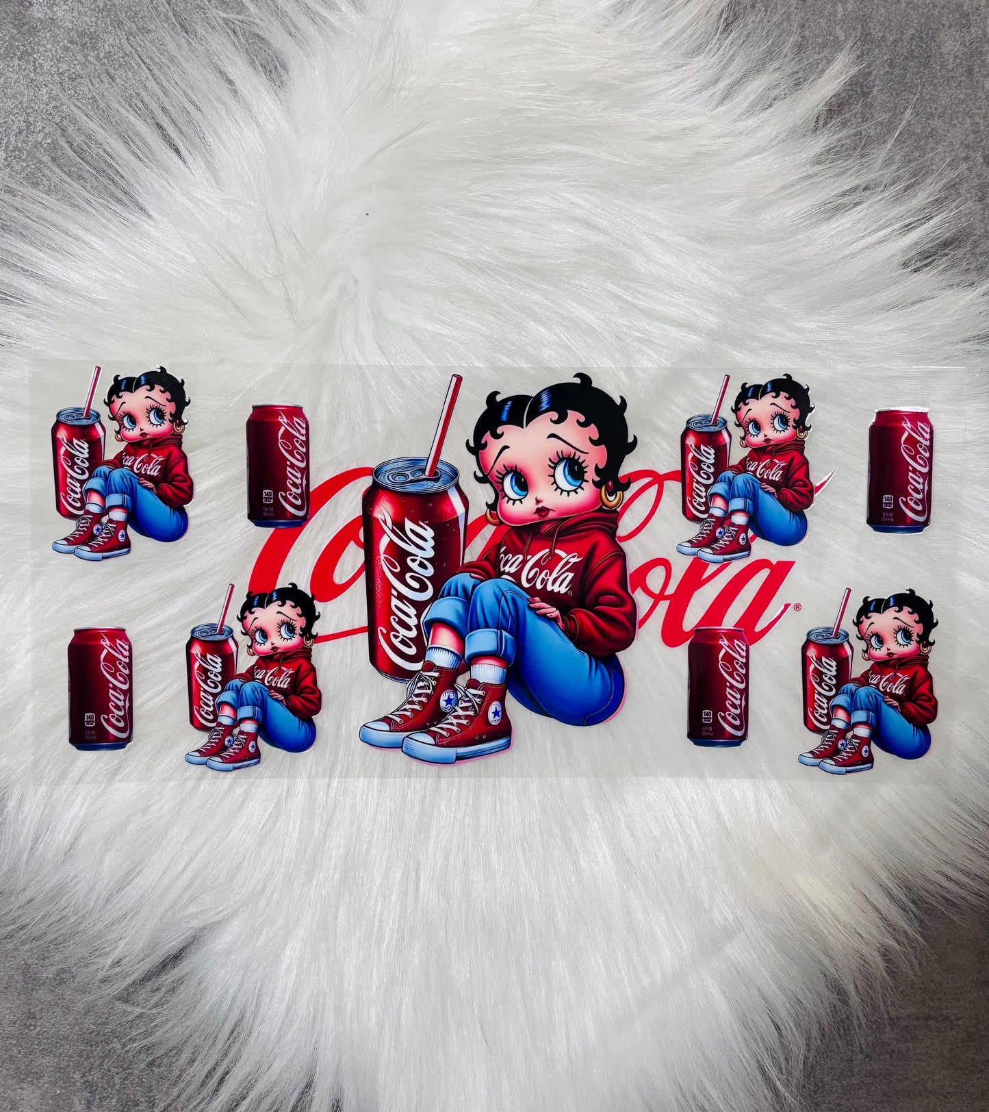 16oz UV DTF Wrap- Cola BB