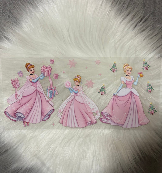 16oz UV DTF Wrap- Christmas Princess