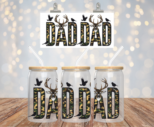 UV DTF Wrap- Camo DAD