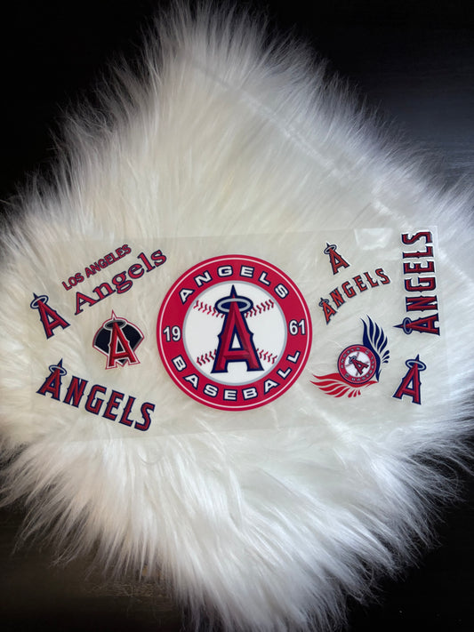 UV DTF Wrap- Los Angeles Angels