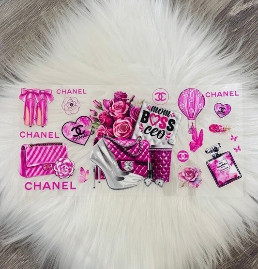 16oz UV DTF Wrap- Mom, Boss, CEO