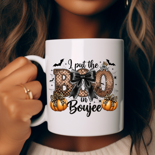 UV DTF Decal- I Put The Boo In Boujee