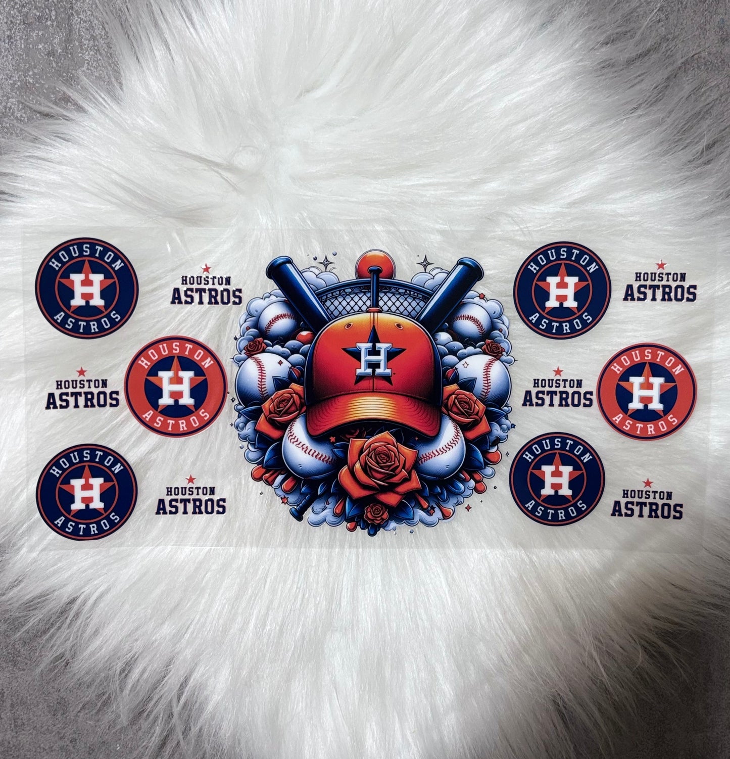 UV DTF Wrap- H Baseball
