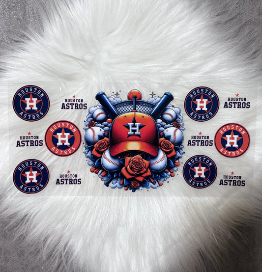 UV DTF Wrap- H Baseball