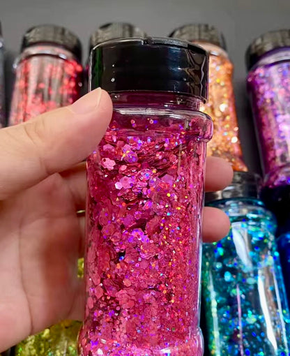 2 oz Shakers -Chunky Glitter Mix