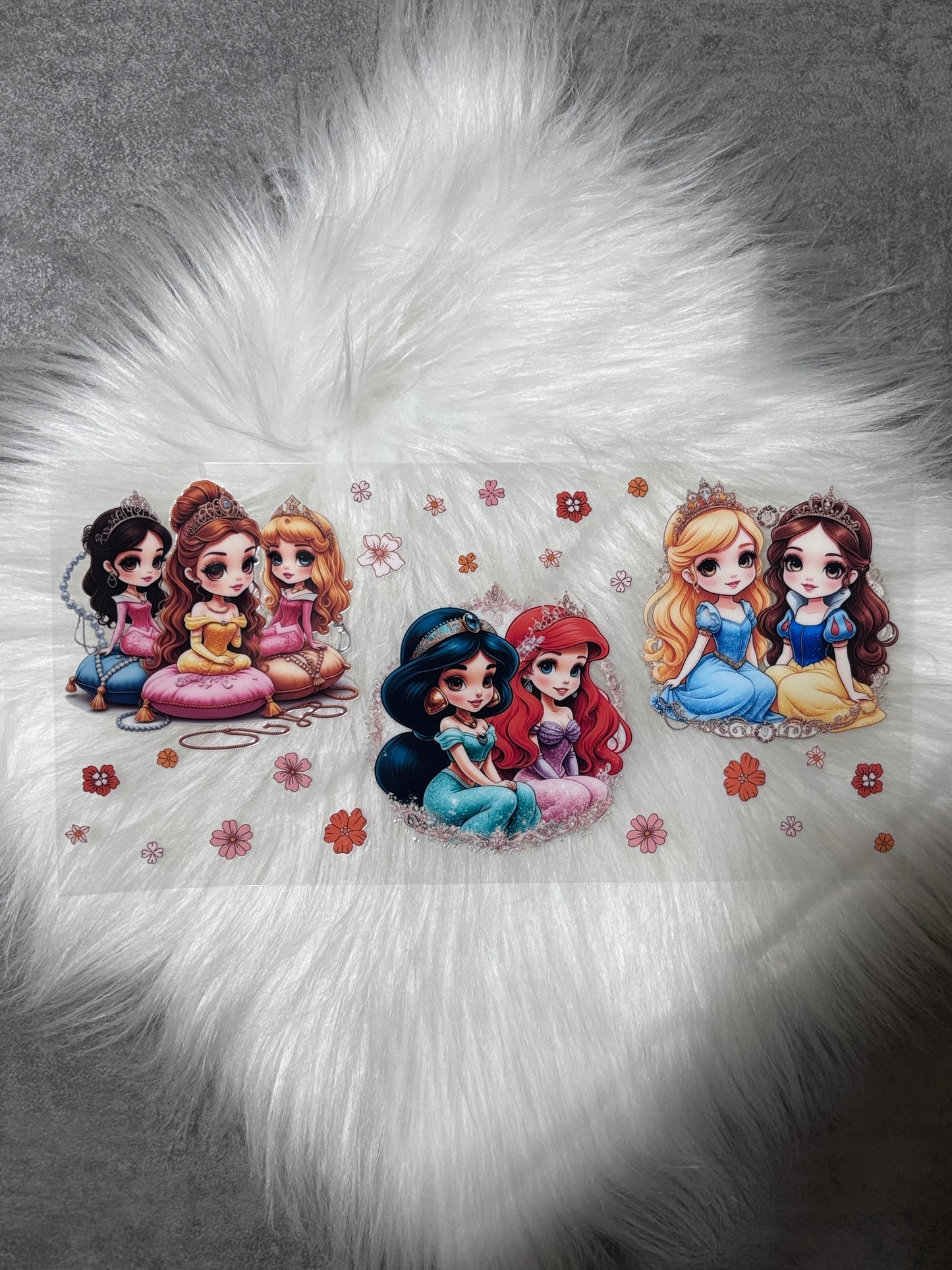 UV DTF Wrap- Princesses