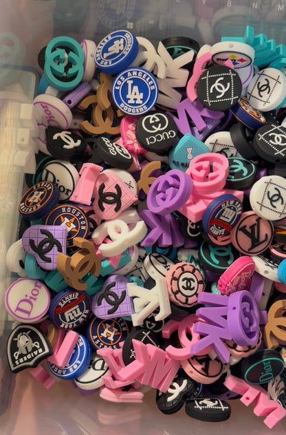 Random Picked Fashion Silicone Focal Beads for Beaded Pens(We choose the designs)