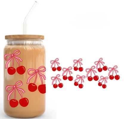 UV DTF Wrap- Cherry Coquette #2