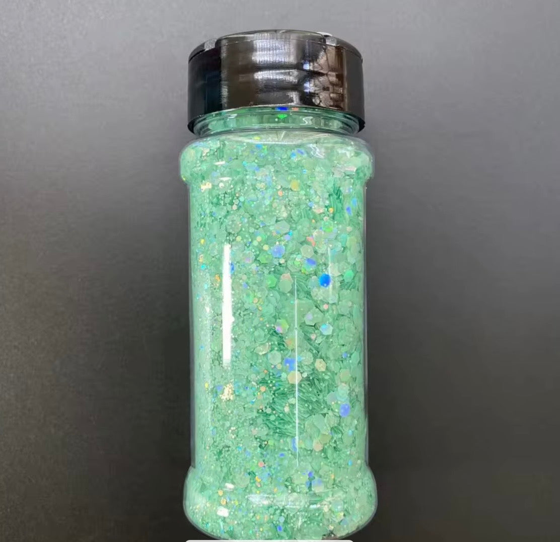 2 oz Shakers - Chunky Glitter Mix