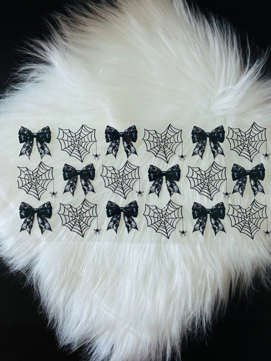 UV DTF Wrap- Spider Web Coquette