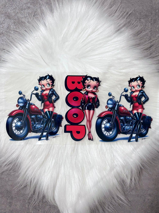 16oz UV DTF Wrap- Biker Betty