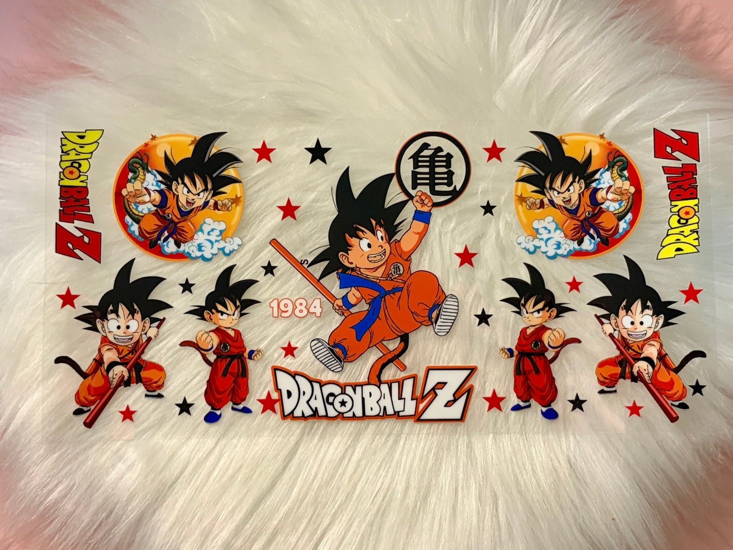 16oz UV DTF Wrap- Dragonball