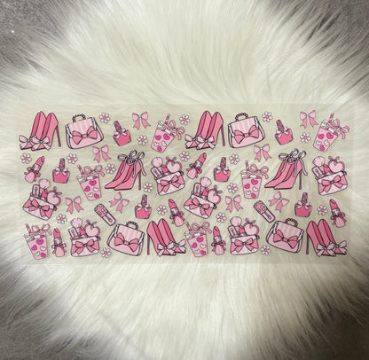 16oz UV DTF Wrap- Corporate Girlie