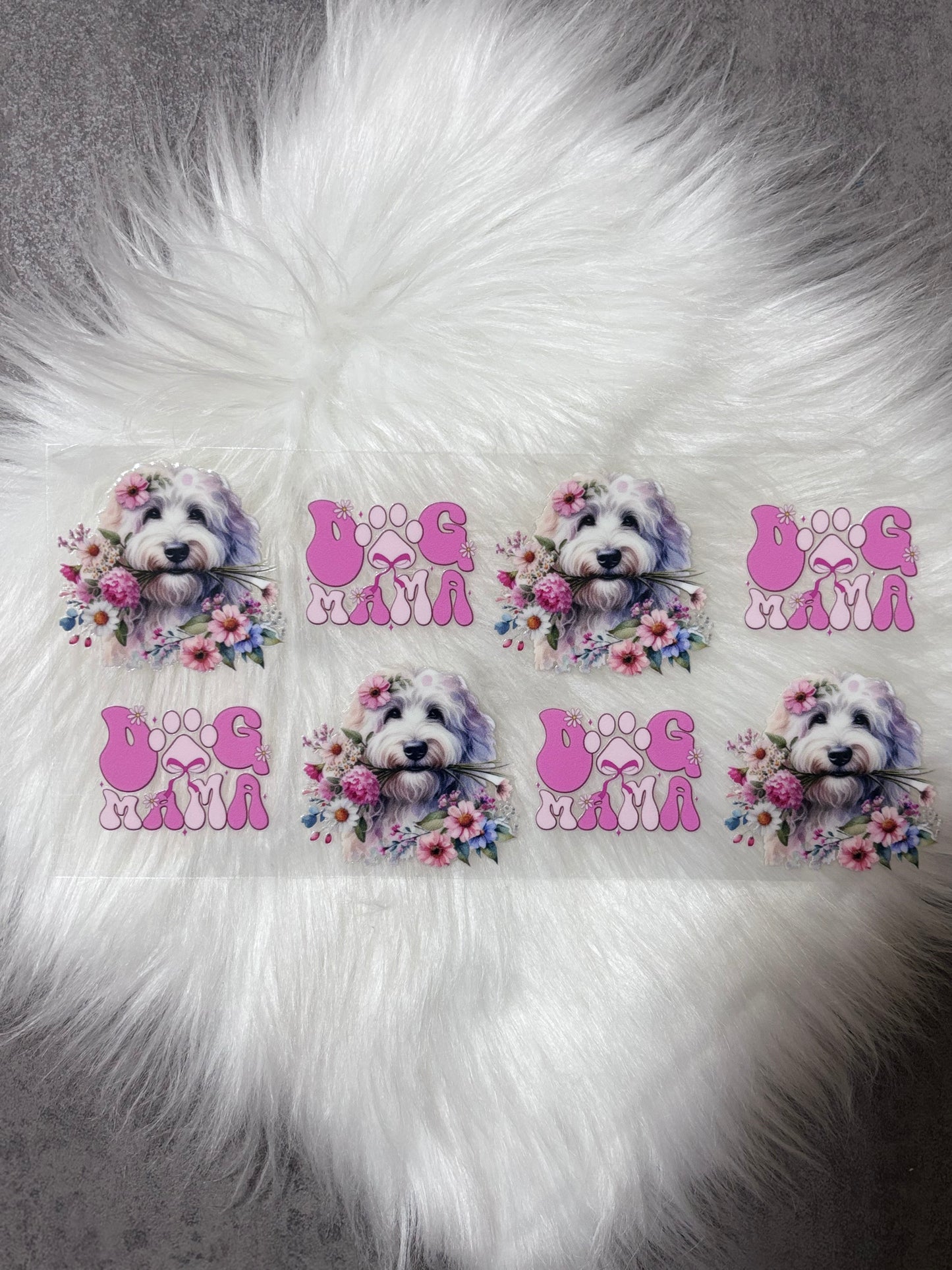 UV DTF Wrap- Dog Mama New