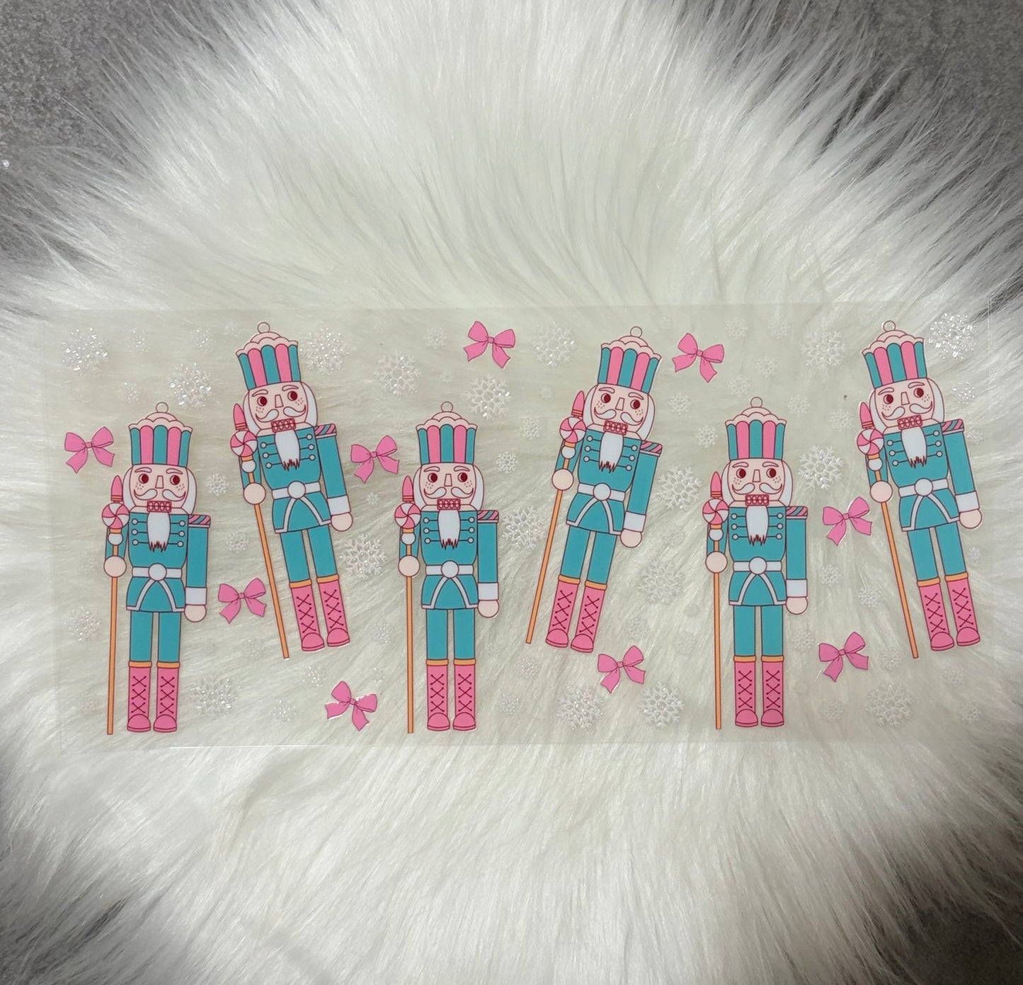 16oz UV DTF Wrap- Nutcrackers