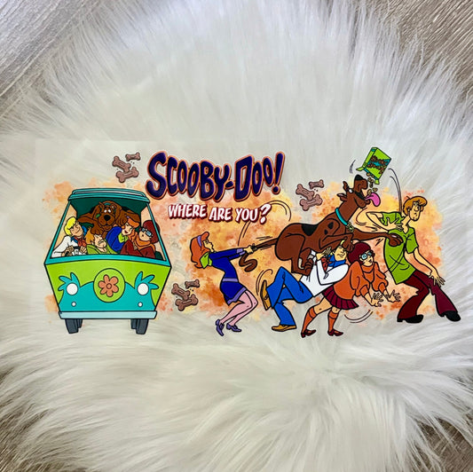 16oz UV DTF Wrap- Scooby