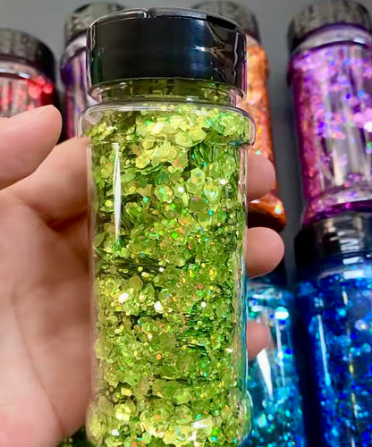 2 oz Shakers -Chunky Glitter Mix