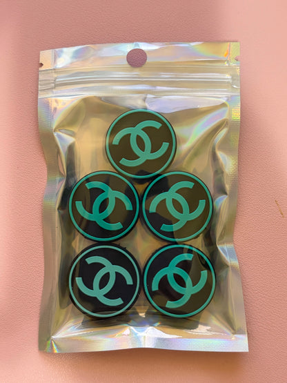 Silicone Focal Beads (5 Per Pack)