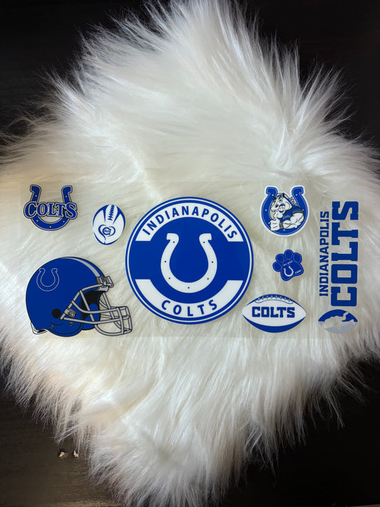 UV DTF Wrap- Indianapolis Colts