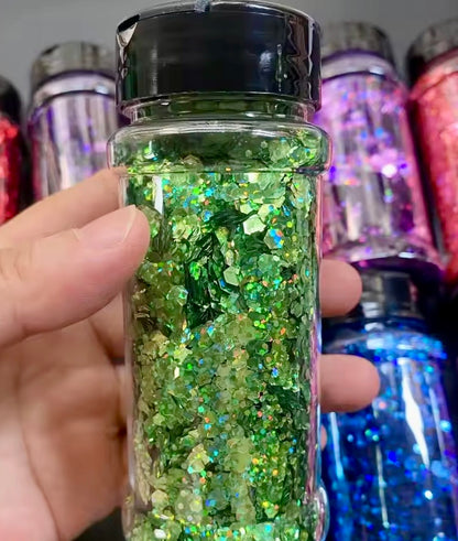 2 oz Shakers -Chunky Glitter Mix