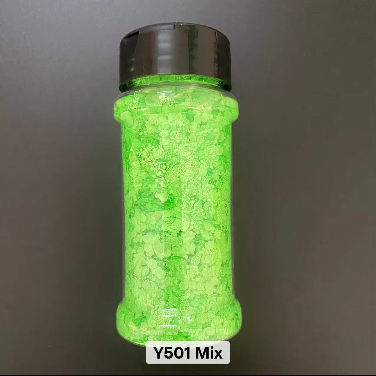 2 oz Shakers - Neon Chunky Glitter Mix