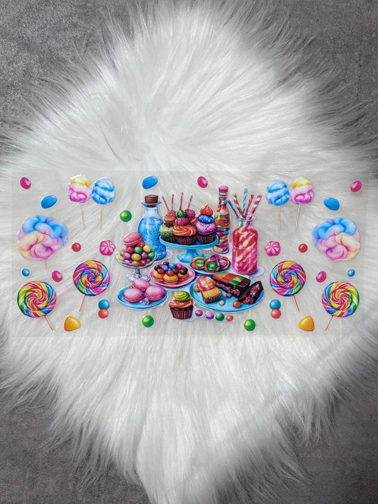 16oz UV DTF Wrap- Candy #2
